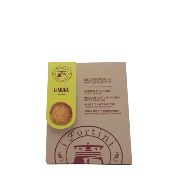 Biscotti Fortini al limone di Sorrento 200gr