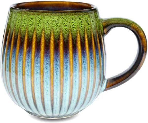Tazza porcellana Verde con sfumatura di colore