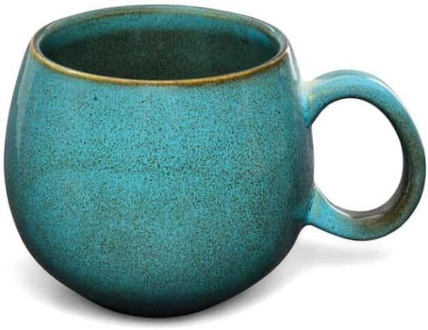 Tazza in porcellana Turchese con sfumatura di colore - immagine 2