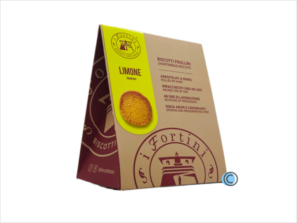 Biscotti Fortini al limone di Sorrento 200gr - immagine 6