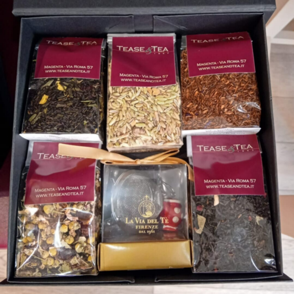 Cofanetto degustazione con infusore