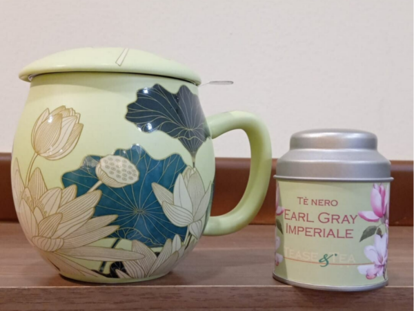 Cofanetto Regalo – Tisaniera Ninfea con Lattina Mignon di Tè Earl Grey - immagine 2