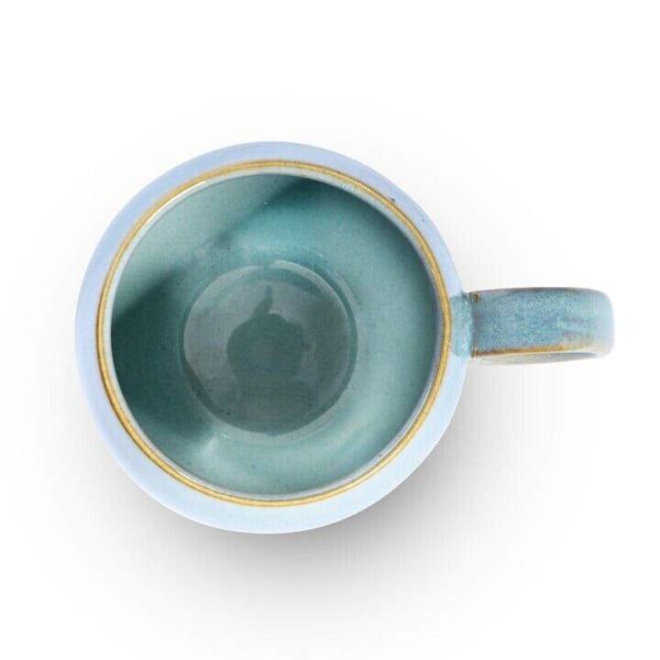 Tazza in porcellana Azzurra con sfumatura di colore - immagine 3